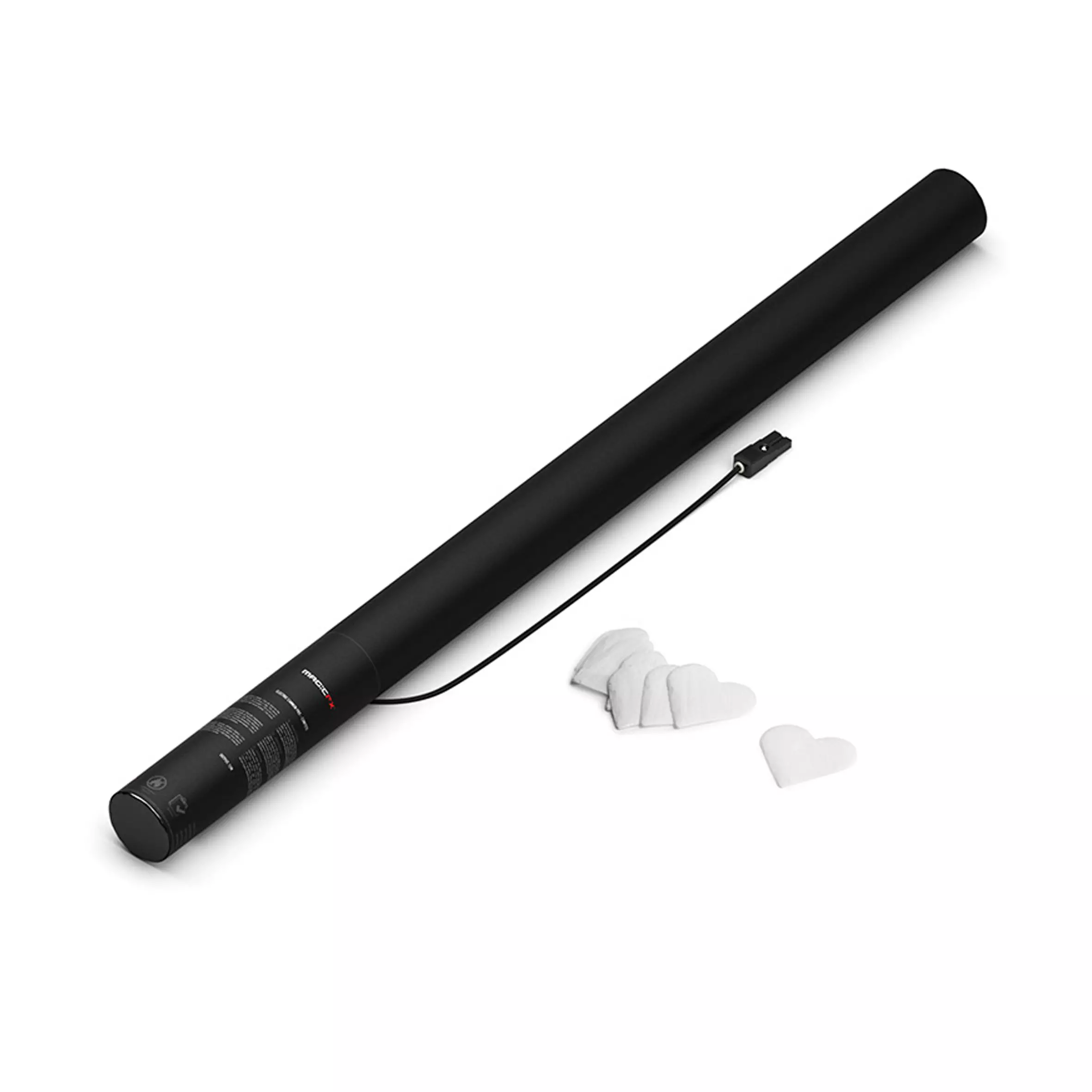 Magicfx Electric Confetti Cannon 80CM White Hearts