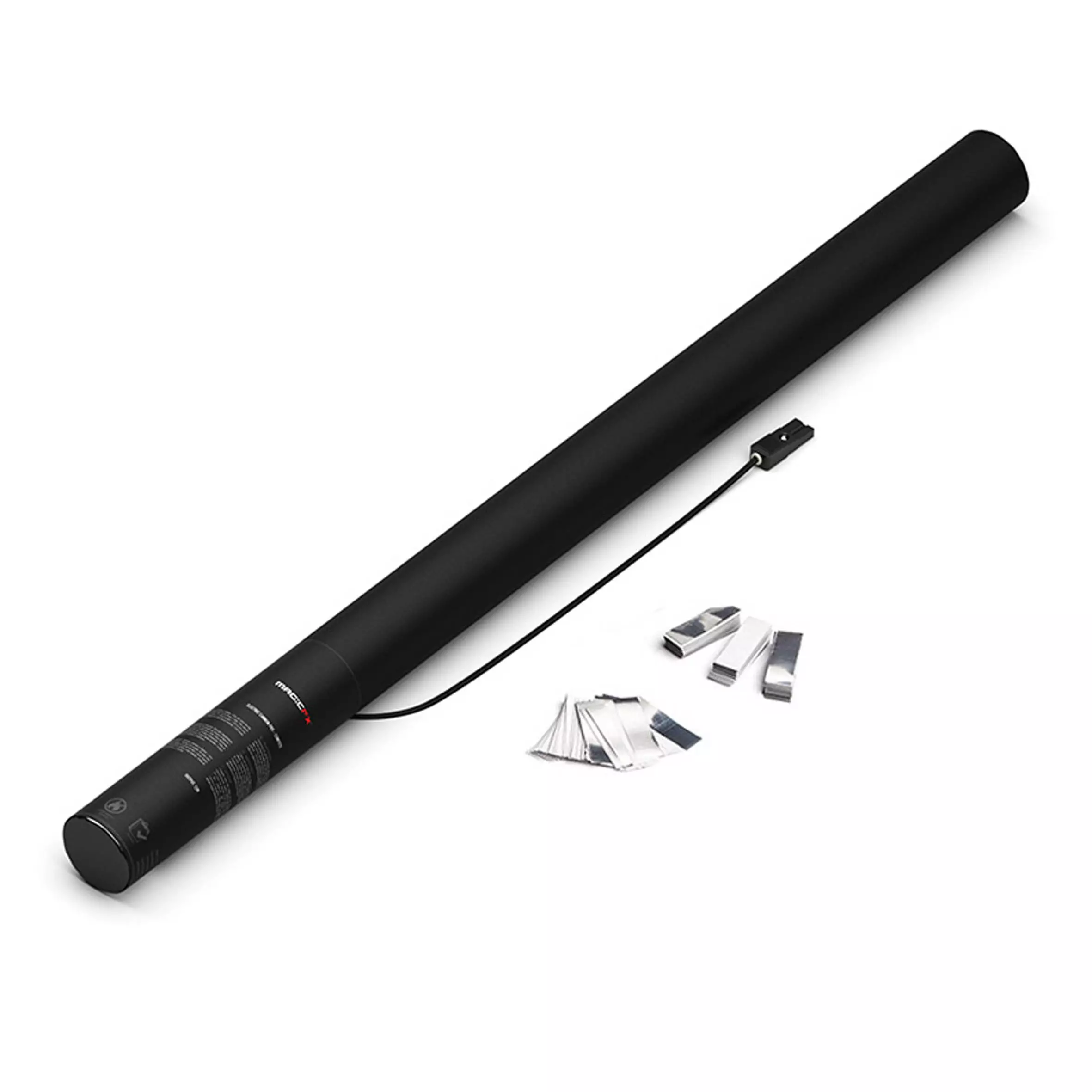 Magicfx Electric Confetti Cannon 80CM White Silver