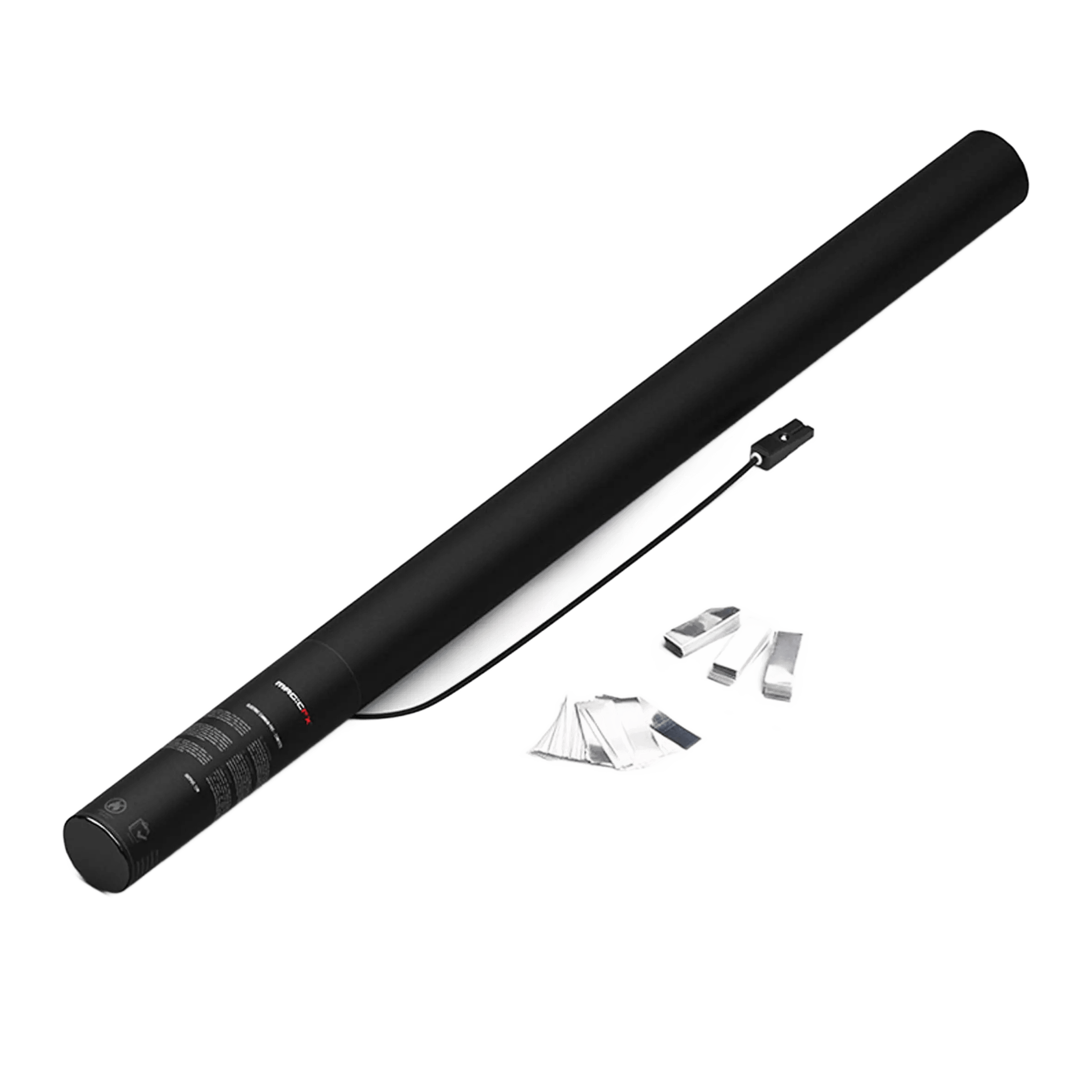 Magicfx Electric Confetti Cannon 80CM White Silver