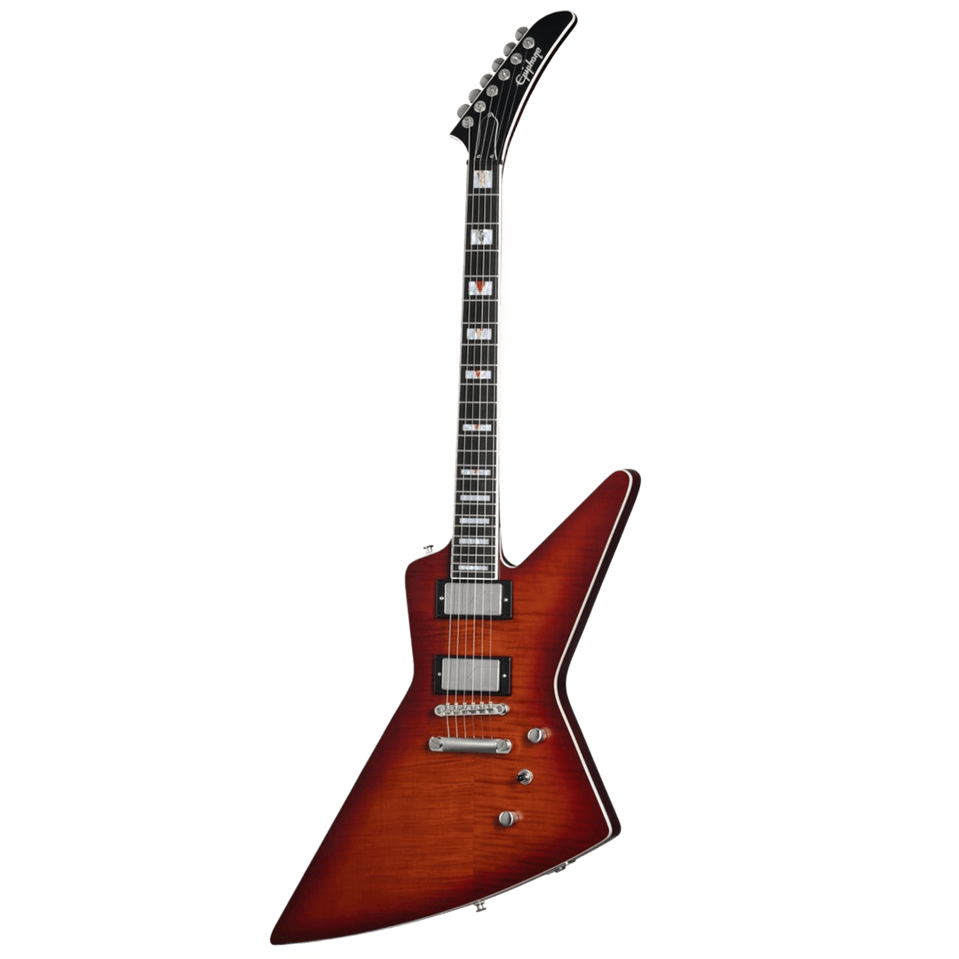 Epiphone Eixty-ABT Extura Prophecy AGED Bengal Tiger Burst+bag