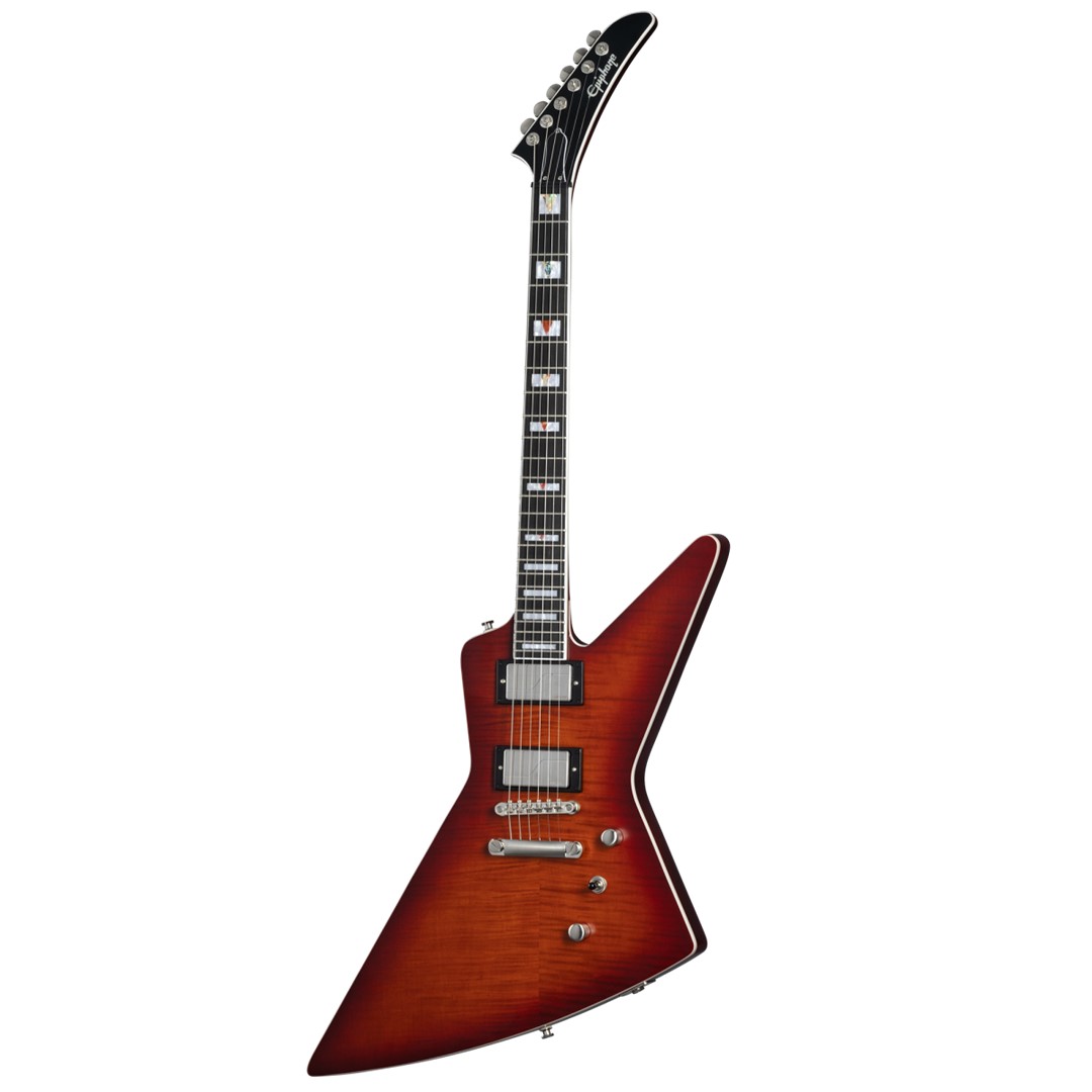 Epiphone Eixty-ABT Extura Prophecy AGED Bengal Tiger Burst+bag