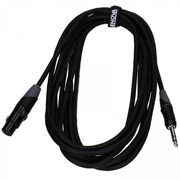 EC-A1-XLMPLM3-3 3 M XLR MALE TO1/4” PLUG 3 POLE MIC Cable