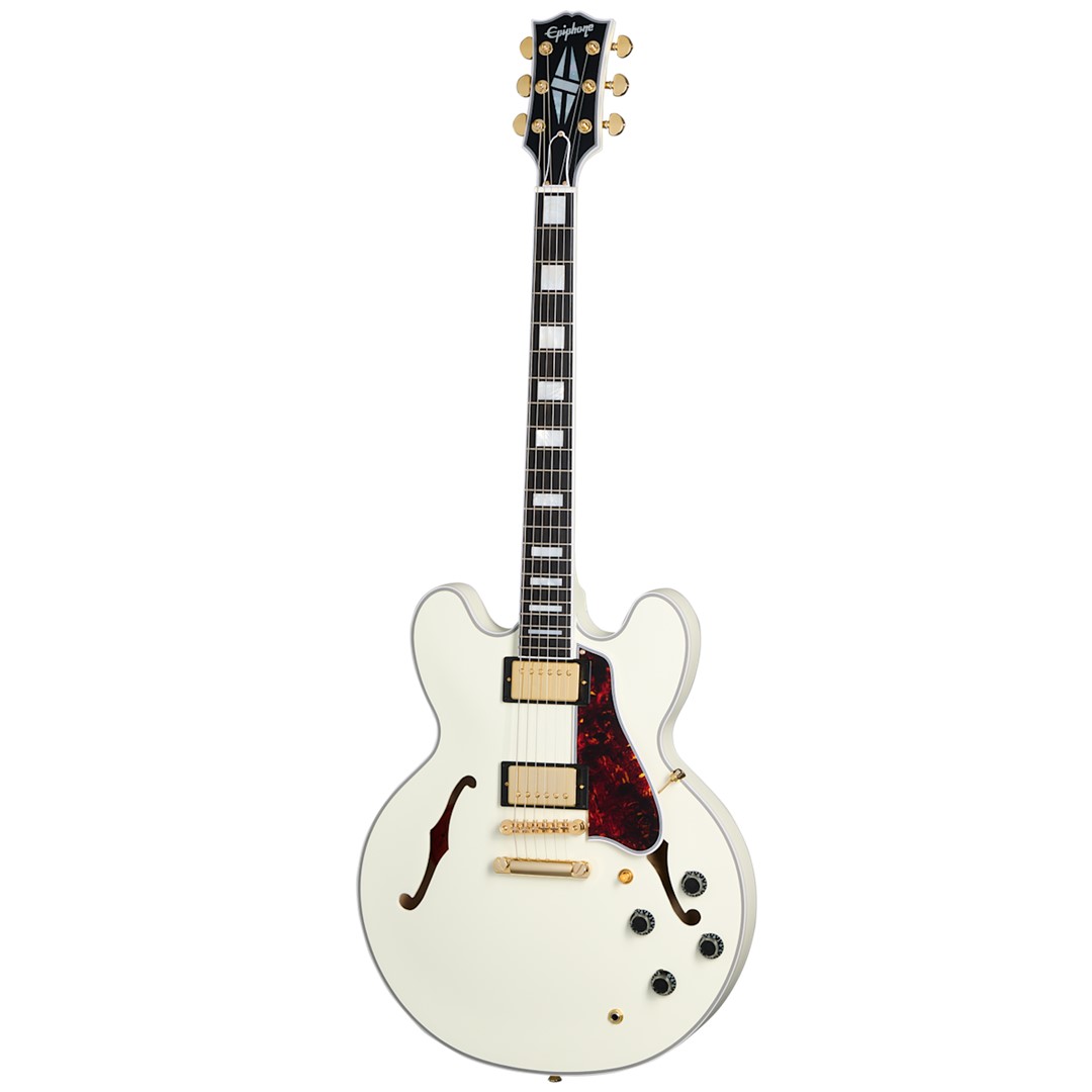 Epiphone EC35559-CWV 1959 ES-355 Classic White Hardcase