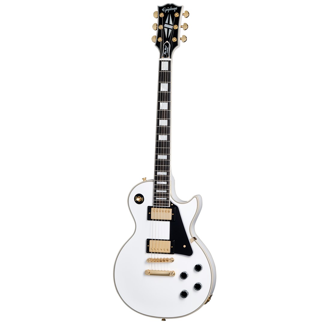 Epiphone Eclpc-AW LES PAUL Custom Alpine White INCL CASE