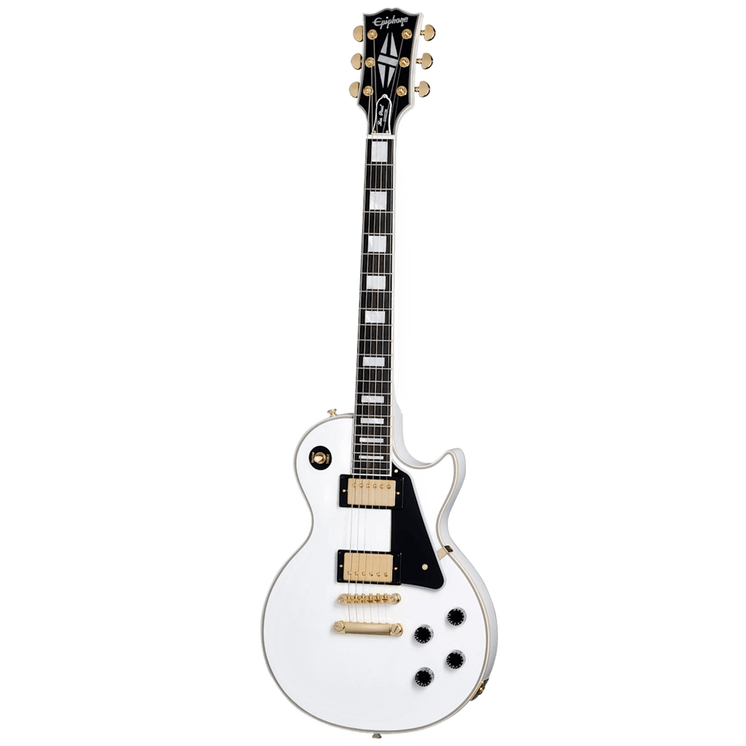 Epiphone Eclpc-AW LES PAUL Custom Alpine White INCL CASE