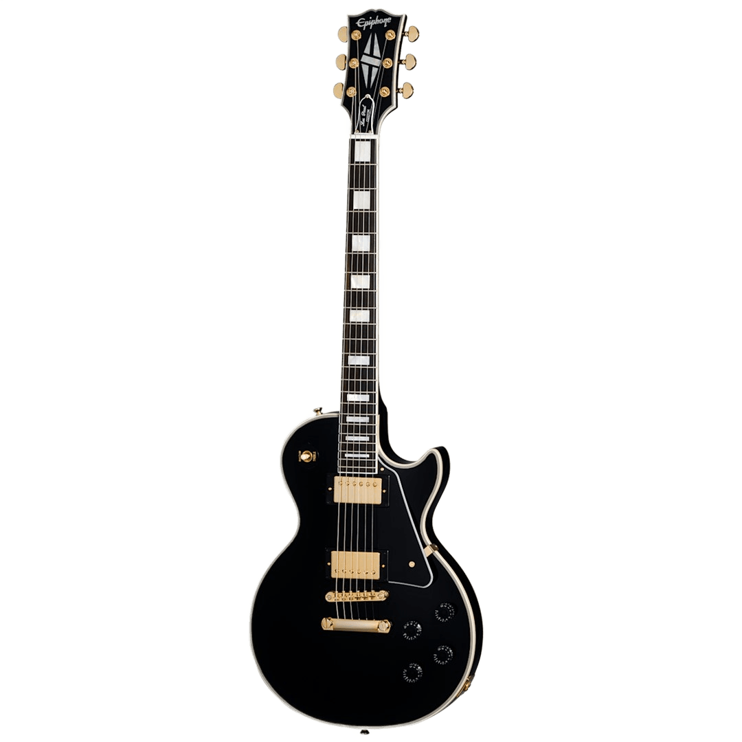 Epiphone Eclpc-EB LES PAUL Custom Ebony INCL CASE