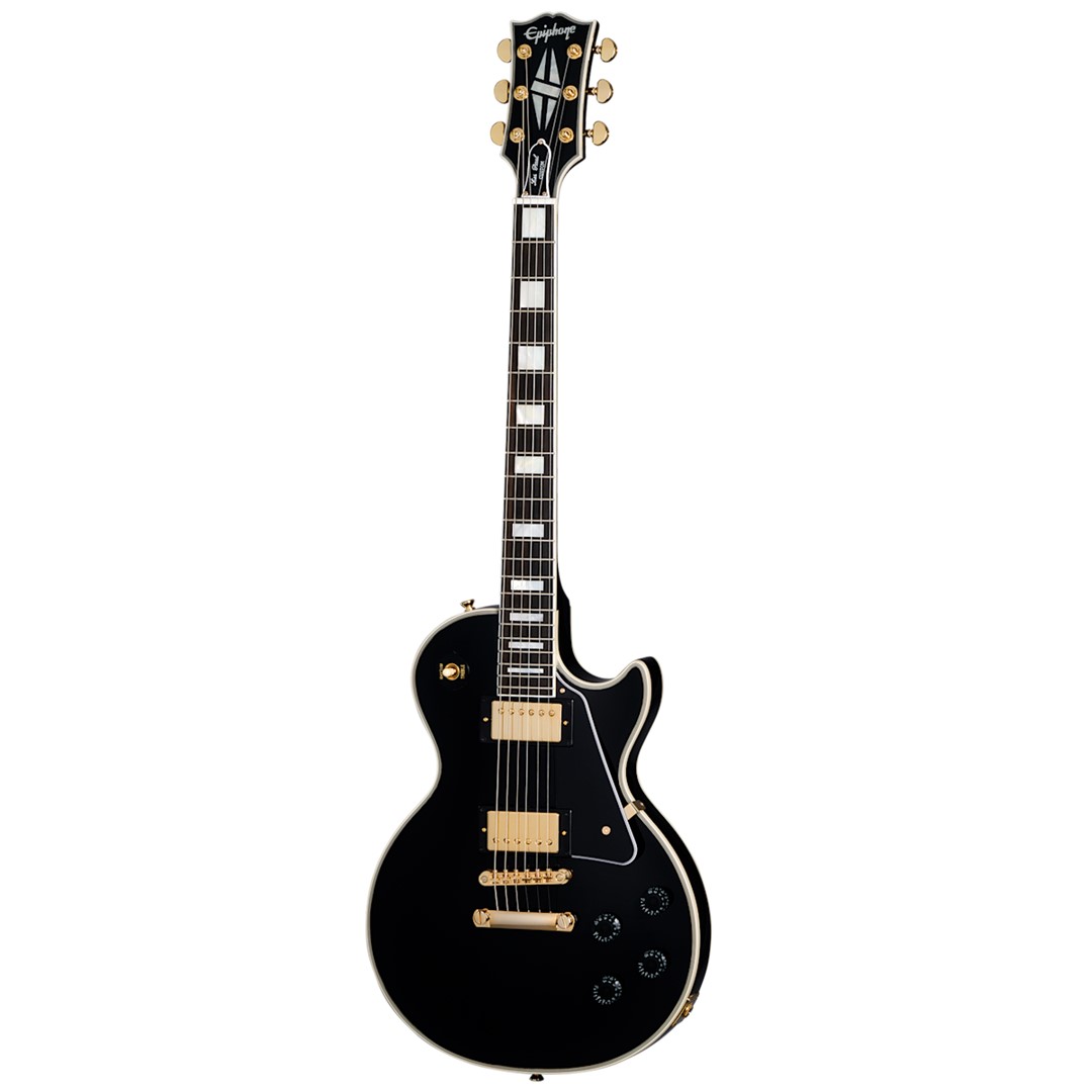 Epiphone Eclpc-EB LES PAUL Custom Ebony INCL CASE
