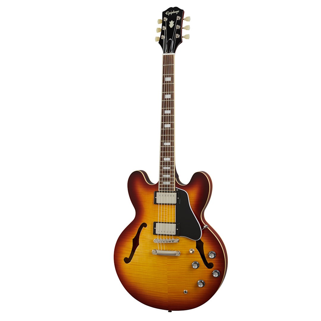 Epiphone EIES335F-RTB ES-335 Figured Raspberry TEA Burst