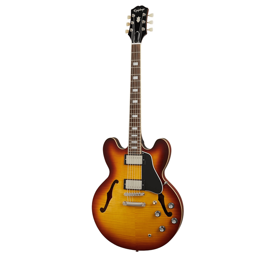 Epiphone EIES335F-RTB ES-335 Figured Raspberry TEA Burst