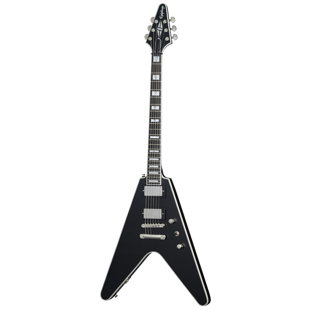 Epiphone Eifvy-AJB Flying V Prophecy AGED JET Black Metallic
