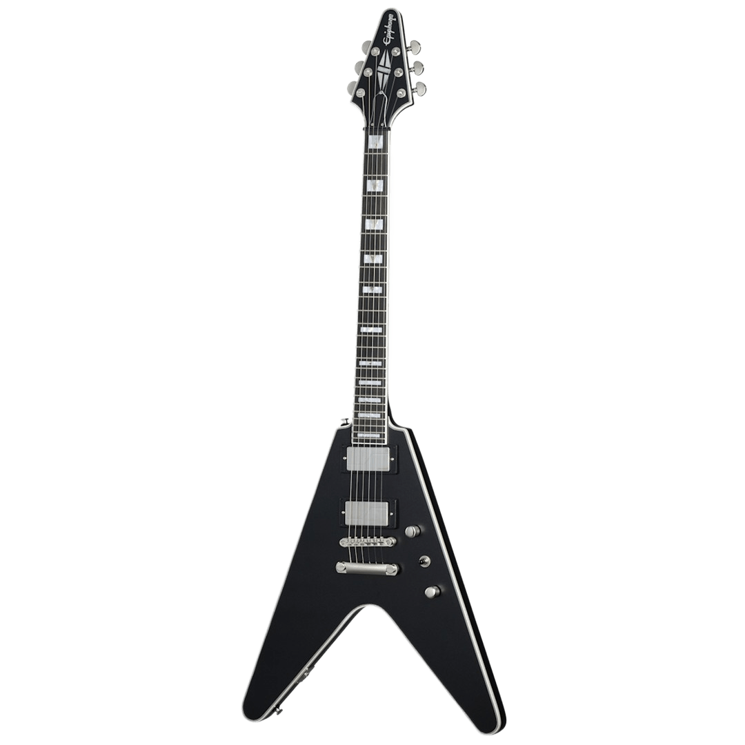 Epiphone Eifvy-AJB Flying V Prophecy AGED JET Black Metallic