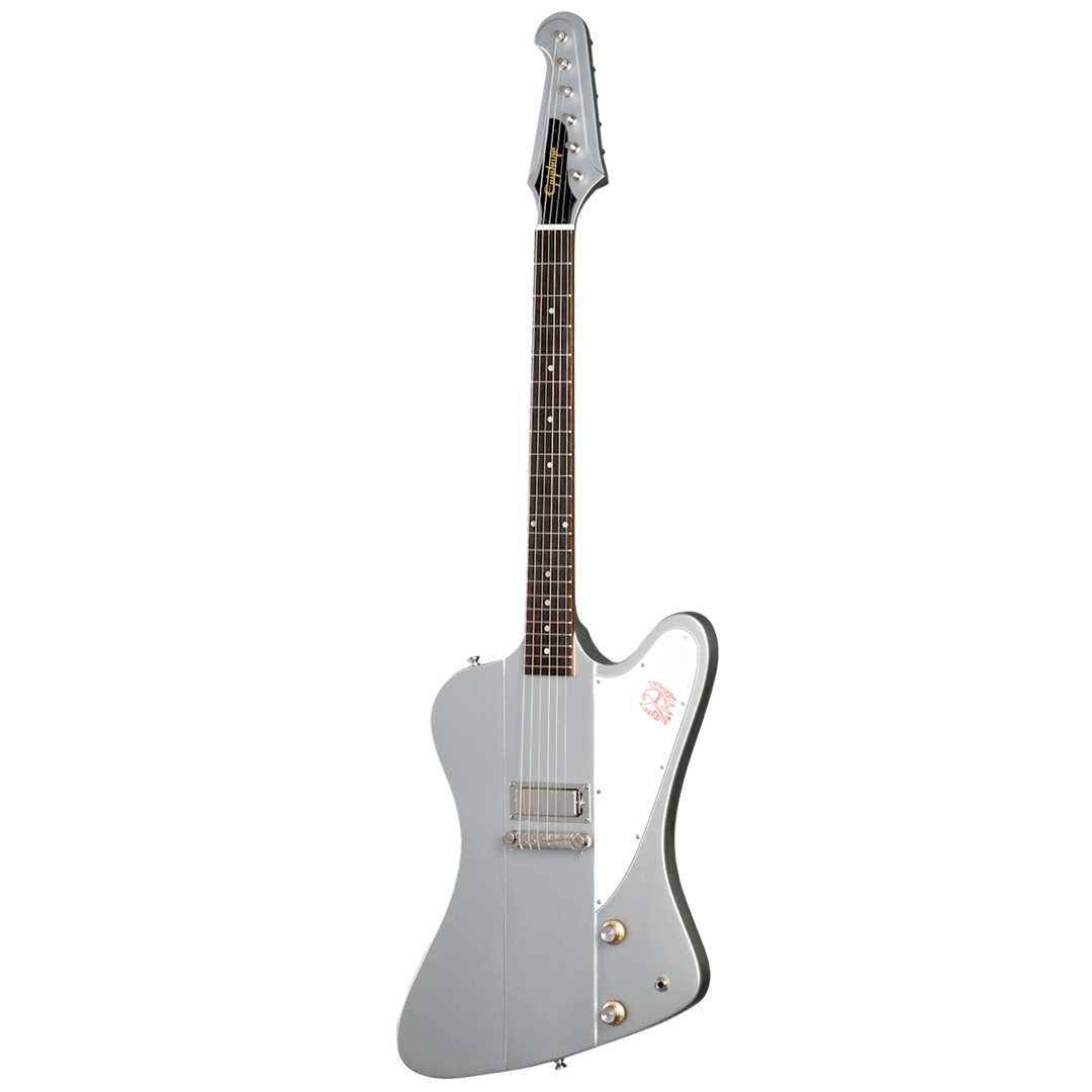 Epiphone EIGC63FB1-SIM 1963 Firebird I Silver Mist (Incl Case)