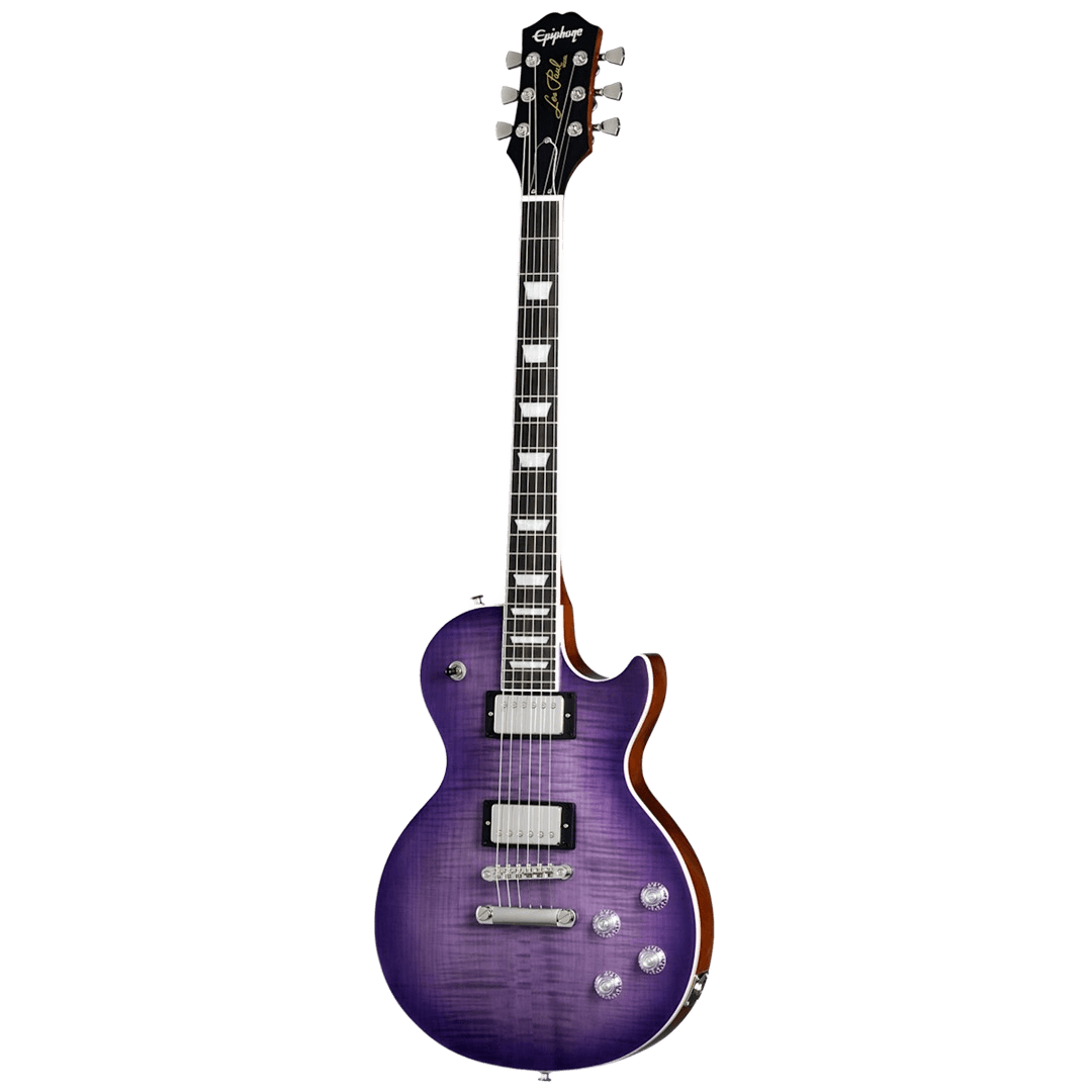 Epiphone EILM-PRB LES PAUL Modern Figured Purple Burst  BAG