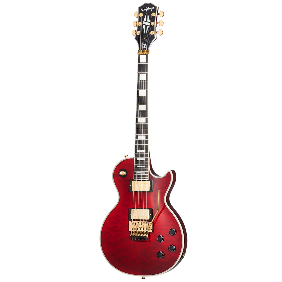 Epiphone Eilpacqal-RUB ALEX Lifeson L.paul Axcess RUBY