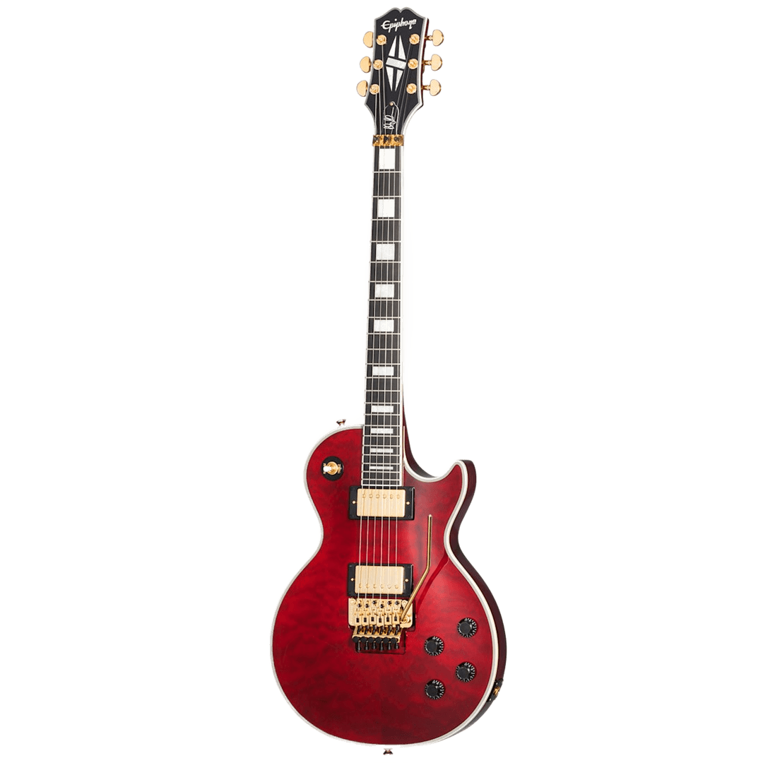 Epiphone Eilpacqal-RUB ALEX Lifeson L.paul Axcess RUBY
