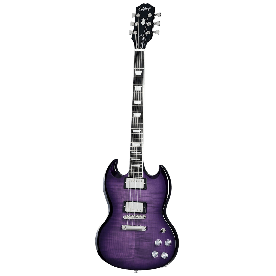 Epiphone EISM-PRB SG Modern Figured Purple Burst INCL BAG