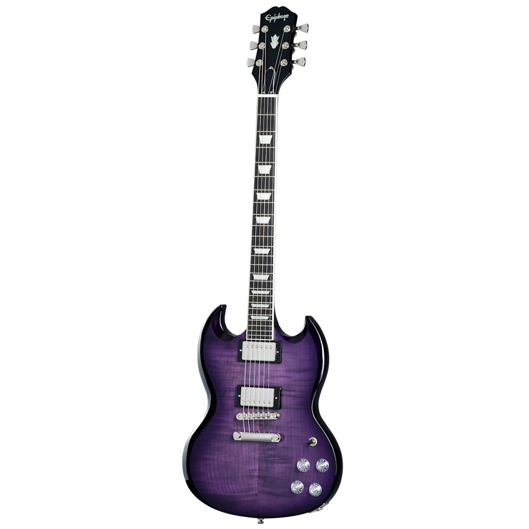 Epiphone EISM-PRB SG Modern Figured Purple Burst INCL BAG