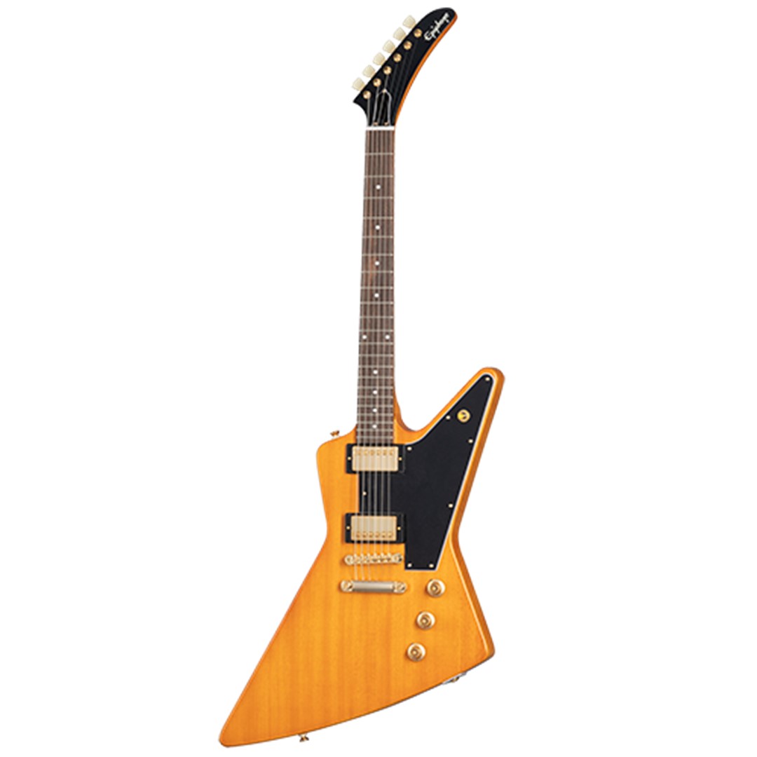 Epiphone Igckexb-ANA 1958 Korina Explorer AGED Natural+case