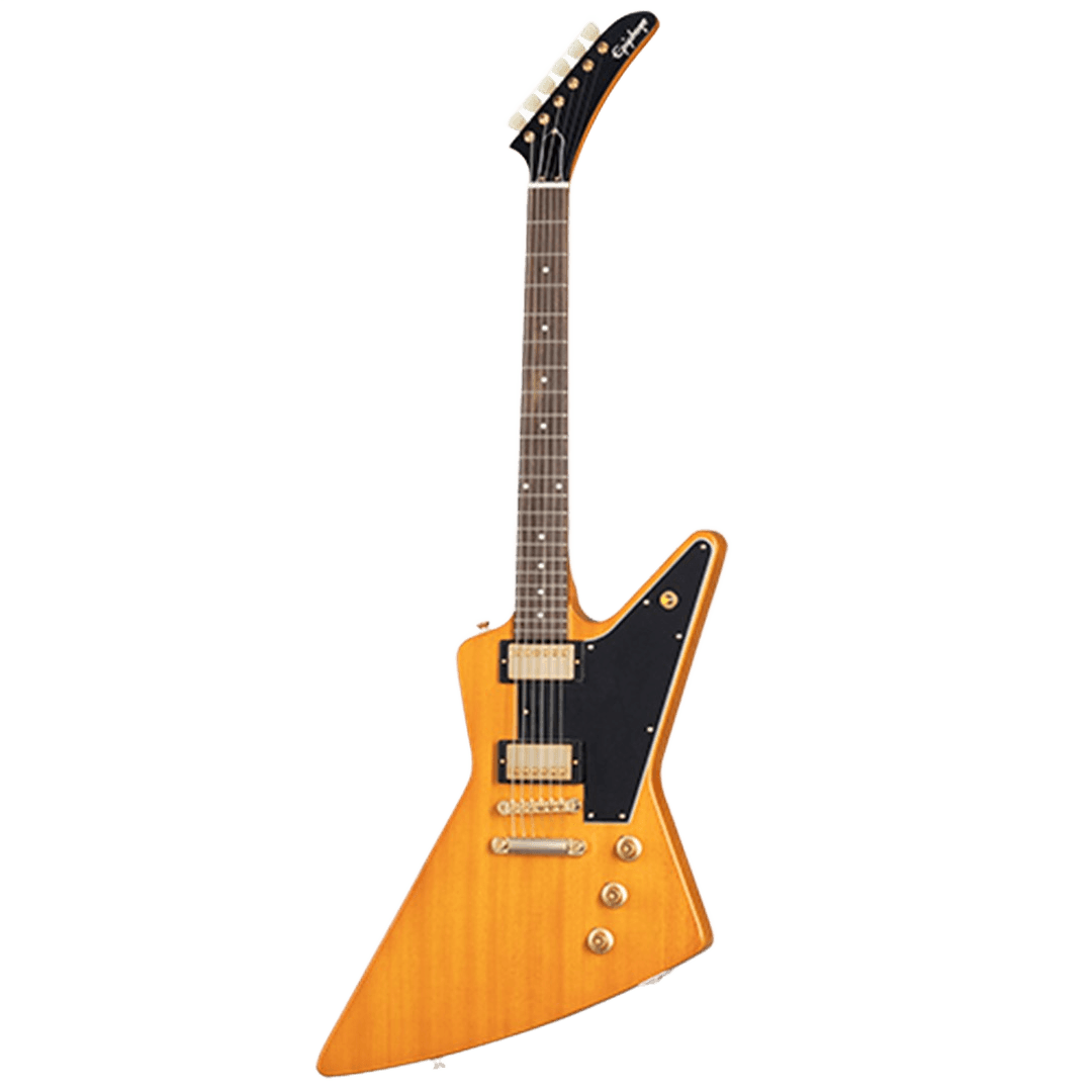 Epiphone Igckexb-ANA 1958 Korina Explorer AGED Natural+case