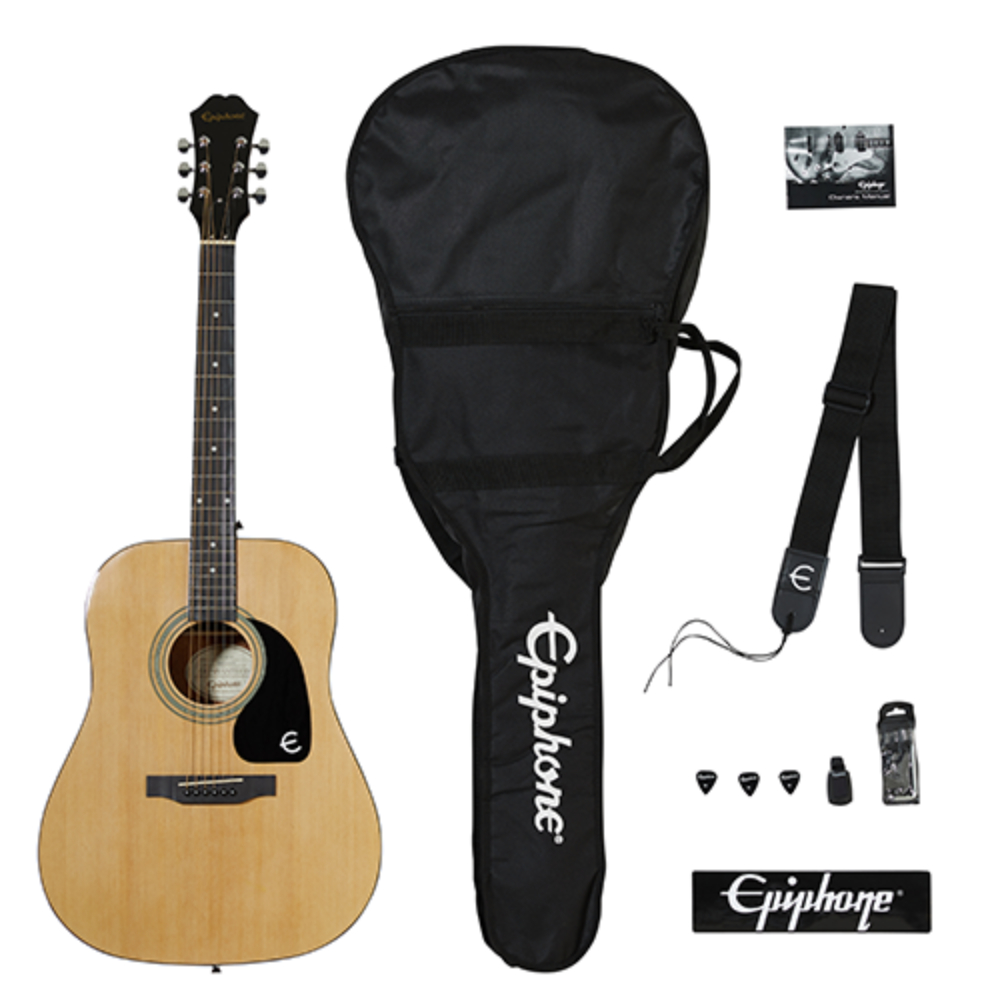 Epiphone PPAG-EAFT-NA FT-100 Player PACK Natural