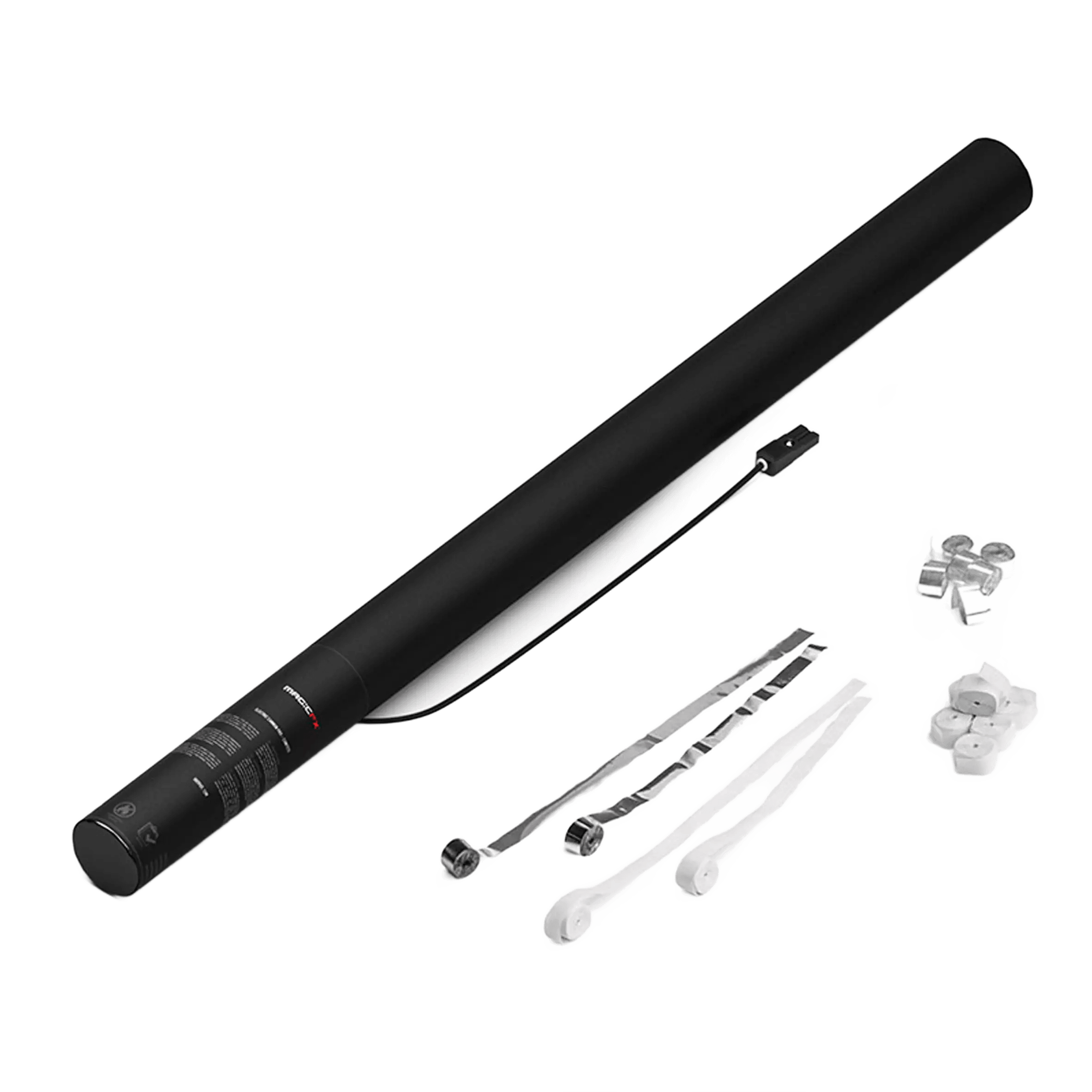 Magicfx Electric Streamer Cannon 80CM White AND Silver