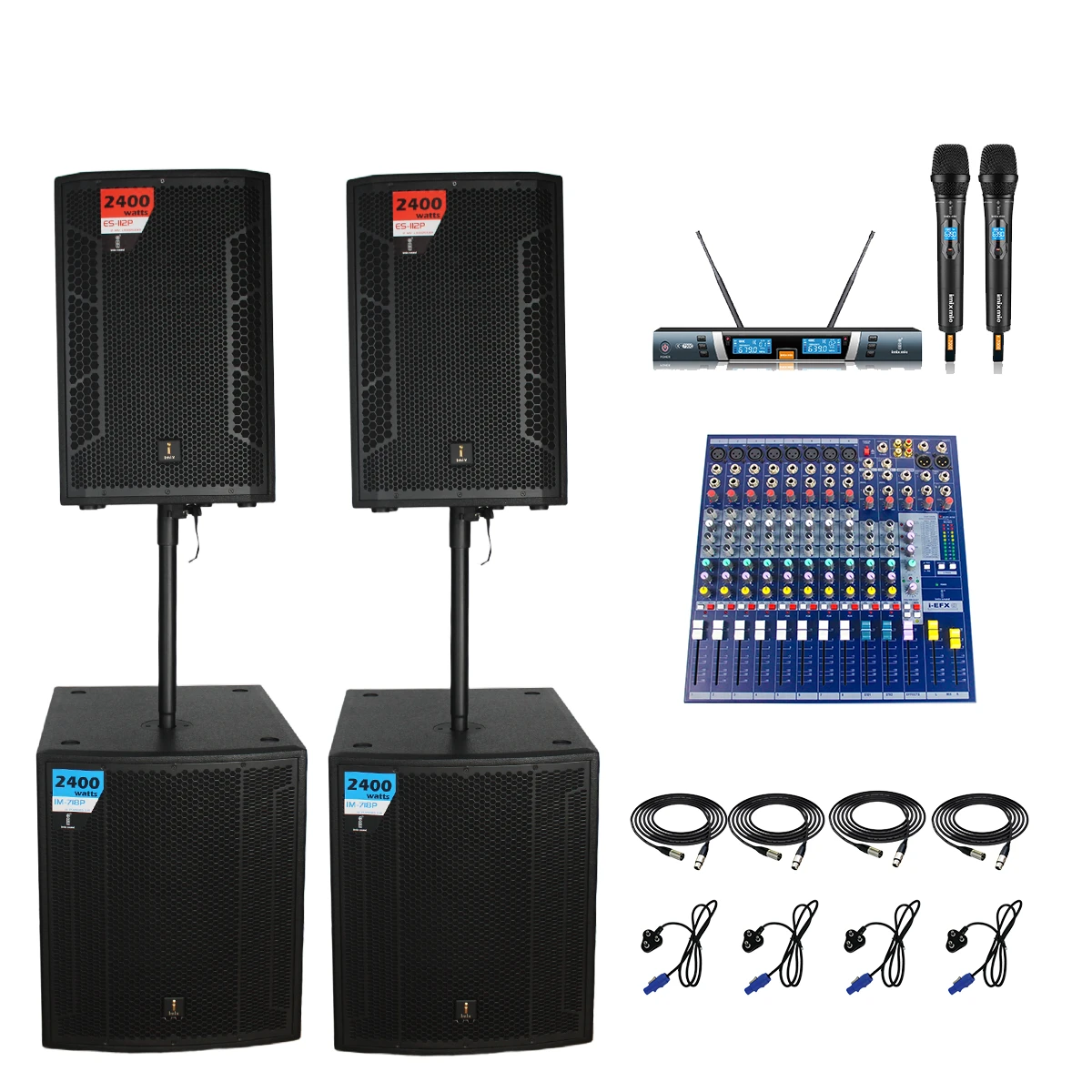 ES112P and IM718P Active Speaker Combo