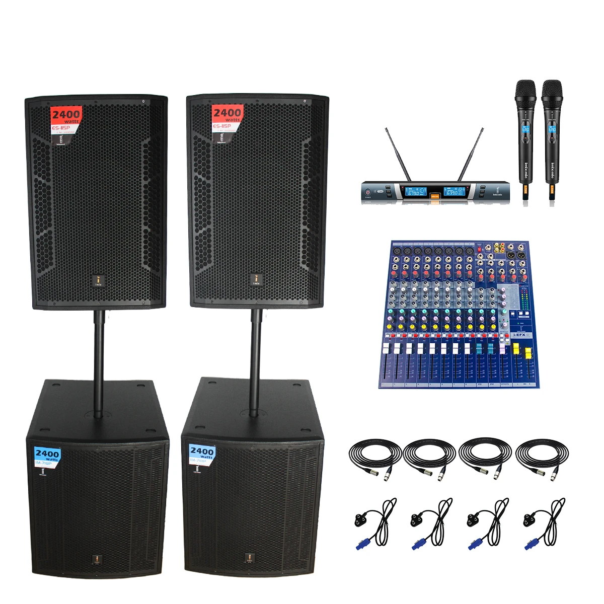 ES115P and IM718P Active Speaker Combo