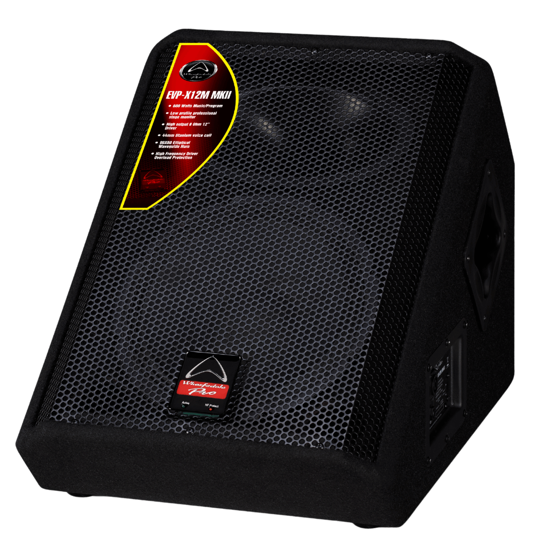 Wharfedale EVP X12M Mkii 12" 2-Way, 300w RMS, 8 Ohm monitor, Carpeted