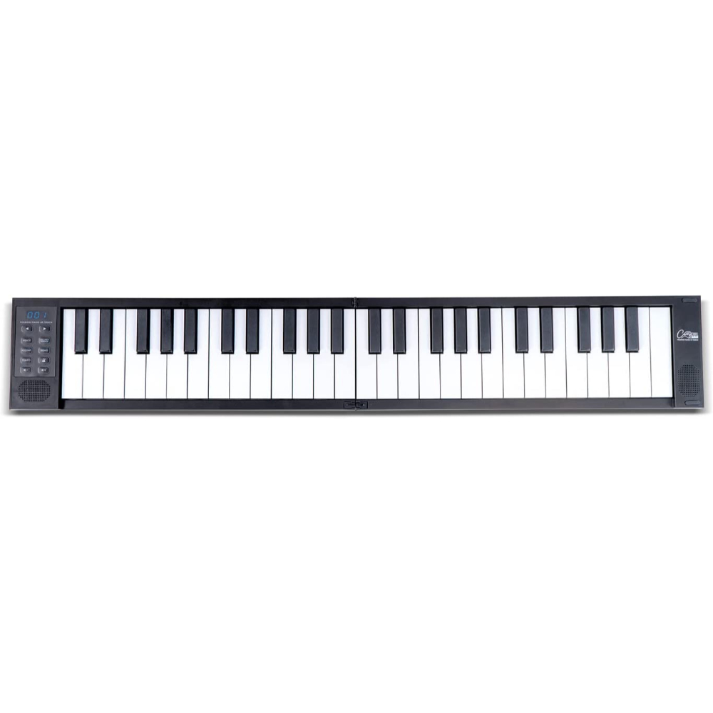 Carry-ON-FP49T-BK 49 KEY Touch Folding Piano Black
