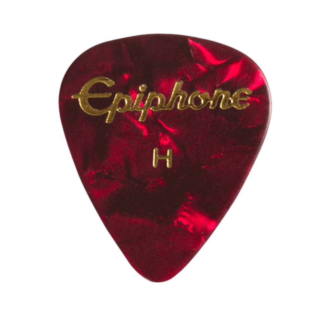 Epiphone APRE12-74H Red Pearloid Heavy Picks 12 Pack