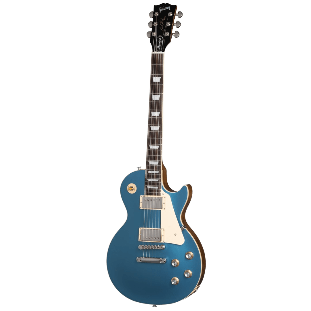 GIBSON LPS6P00-PH Les Paul STD 60s Plain Top Pelham Blue+Hard Case