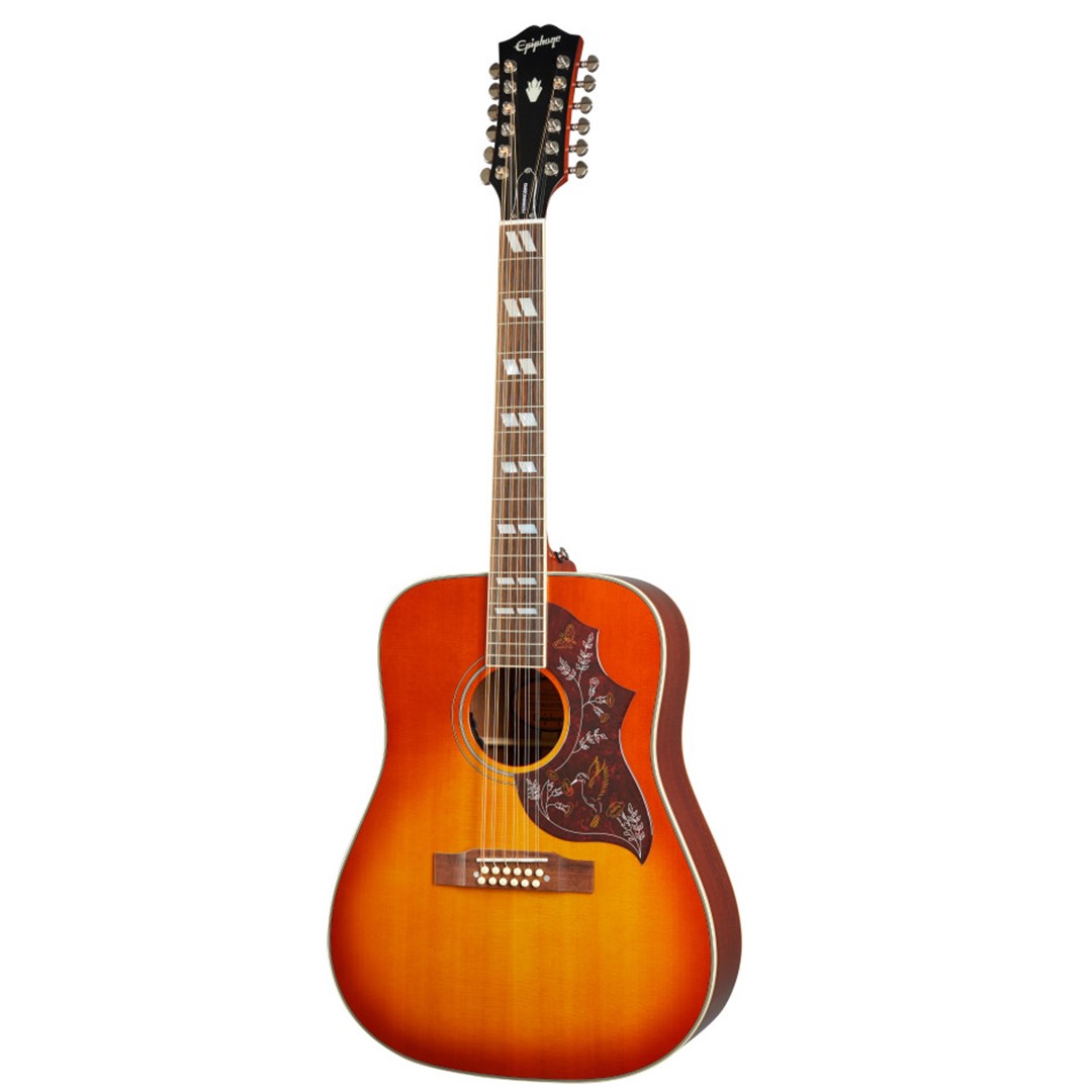 Epiphone EEH12-FCN Hummingbird Pro 12-String Faded Cherry