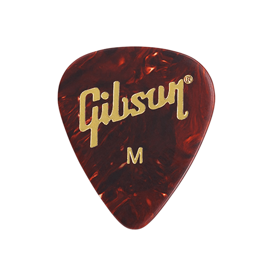 Gibson APRT12-74M Medium Tortoise Picks (12 Pack)
