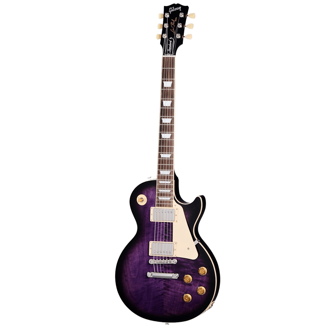 Gibson LPS500-PU Les Paul Std 50s Dark Purple Burst+Case