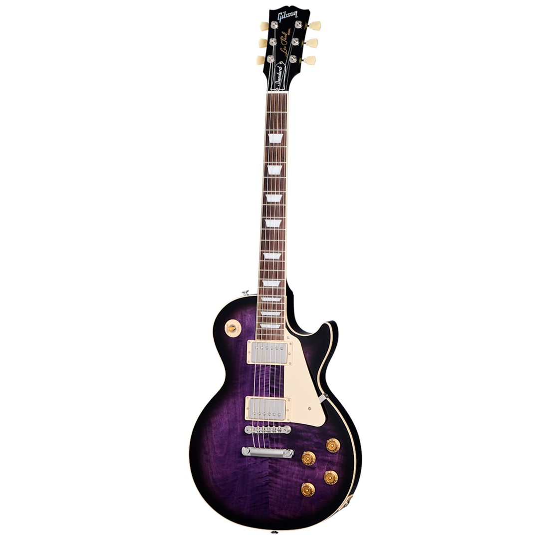 Gibson LPS500-PU Les Paul Std 50s Dark Purple Burst+Case