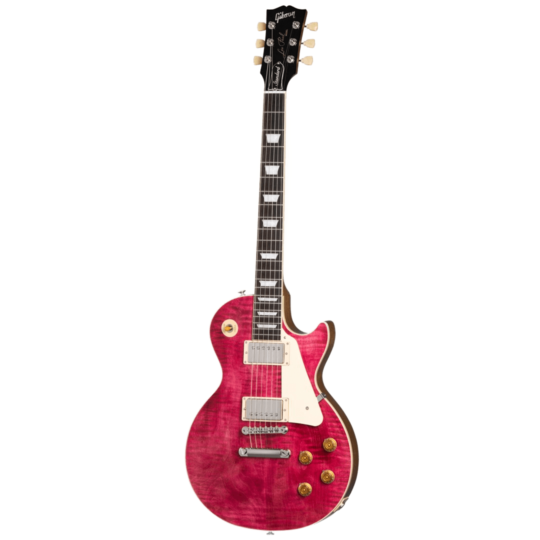 Gibson LPS500-TF Les Paul Std 50s Figured Top Trans Fuchsia