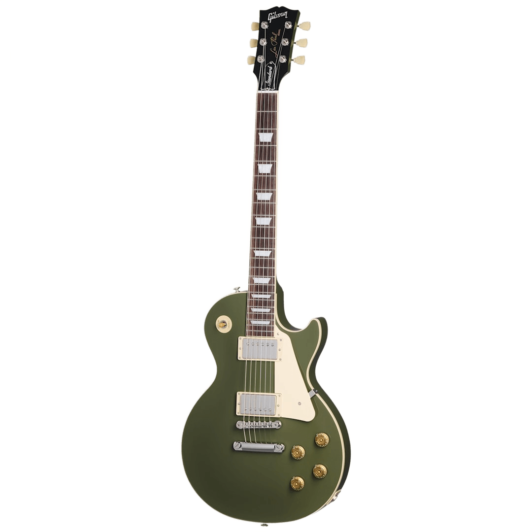 Gibson LPS5P00-DO Les Paul Std 50s Plain Top Olive Drab+Case