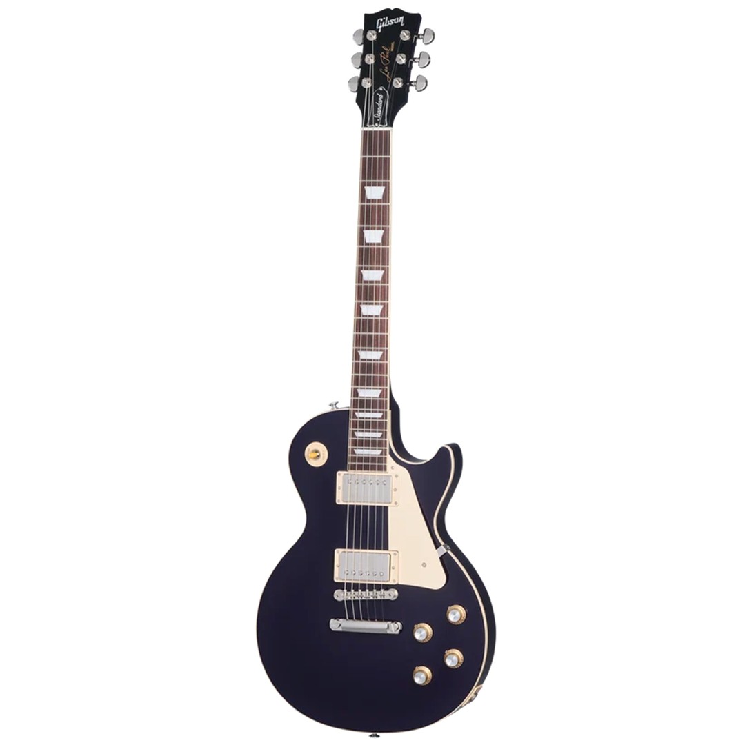 Gibson LPS6P00-NY Les Paul Standard 60s Plain Top Deep Purple Incl Case