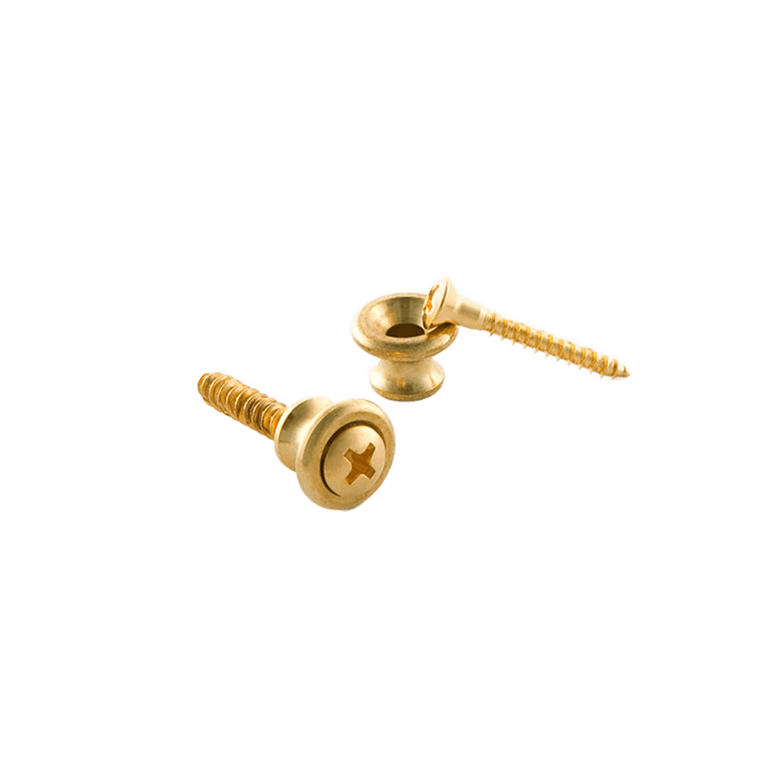 Gibson PREP-010 Brass Strap Buttons (2PCS)
