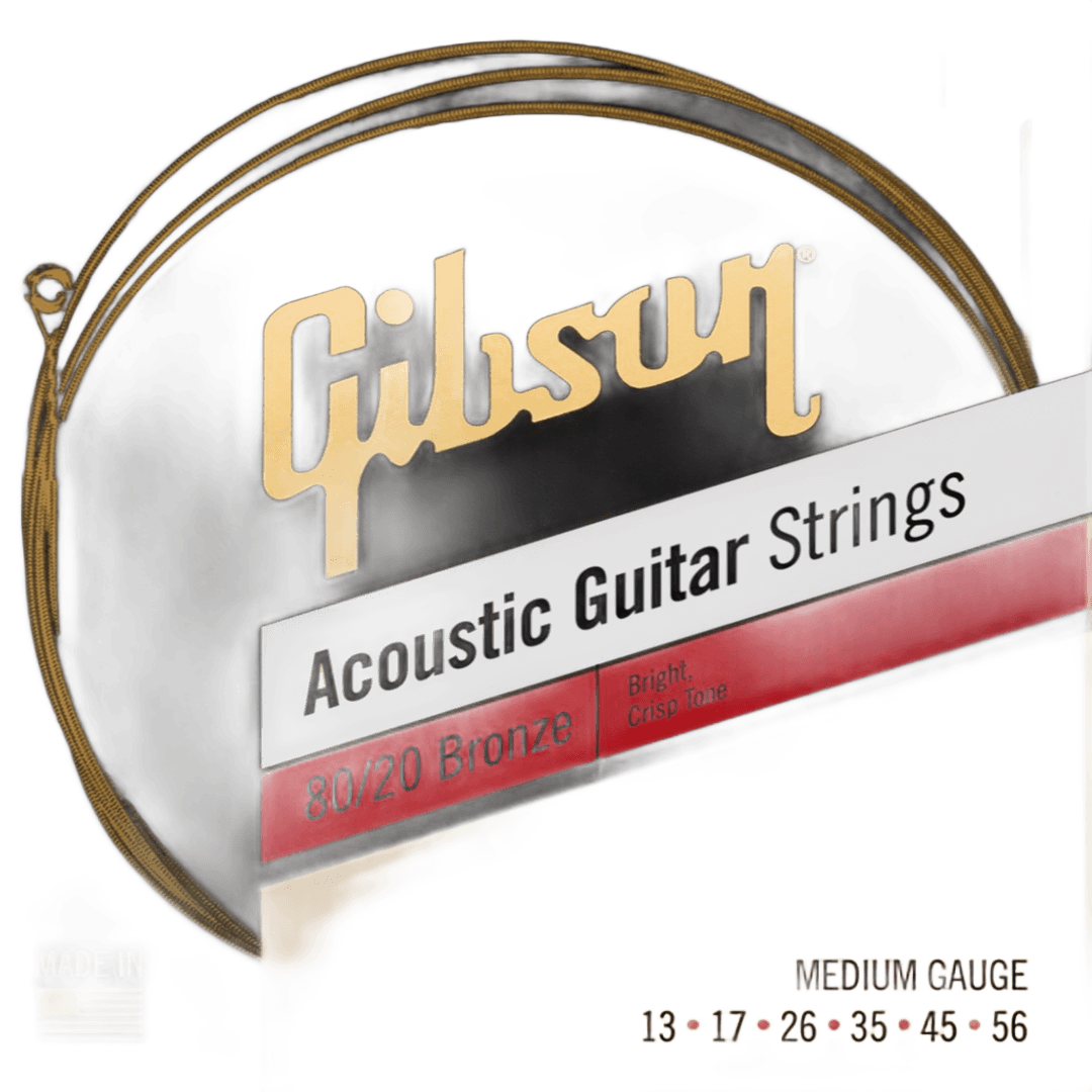 Gibson SAG-BRW13 80/20 Bronze Acoustic Guitar Strings (M)