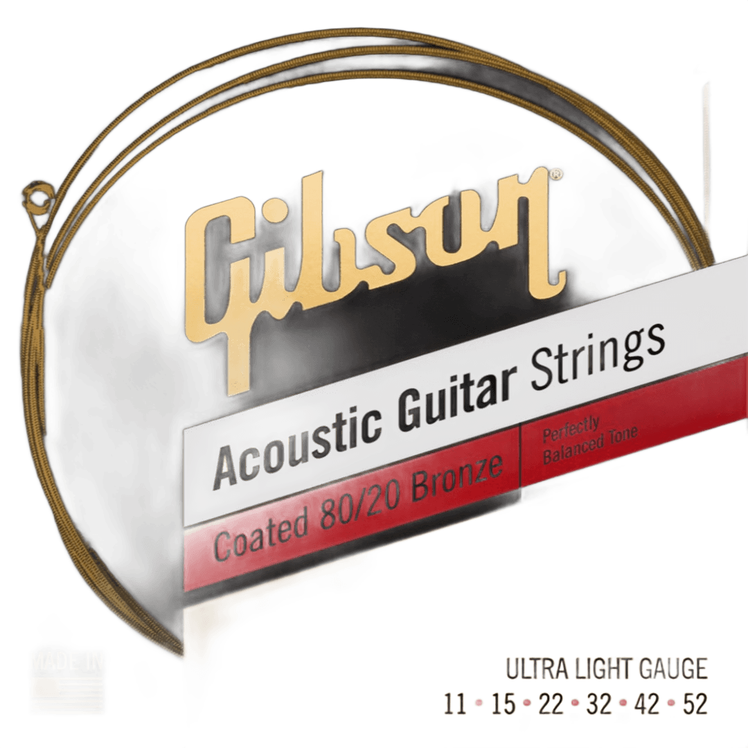 Gibson SAG-CBRW11 Coated 80/20 Bronze Acoustic Strings