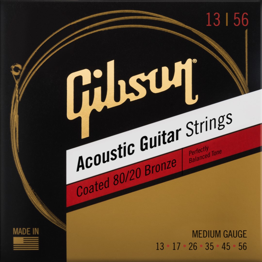 Gibson SAG-CBRW13 Coated 80/20 Bronze Acoustic Strings