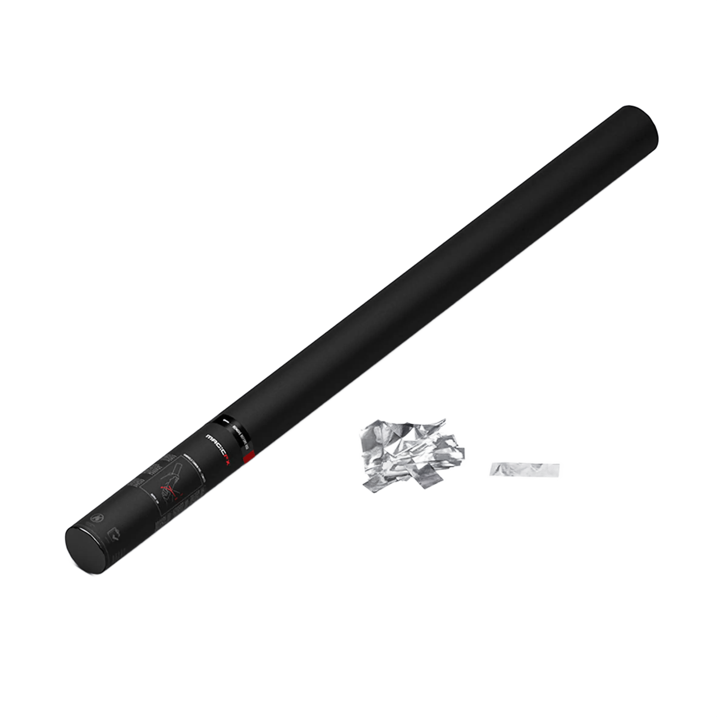 Filofx Handheld Confetti Cannon 80CM Silver