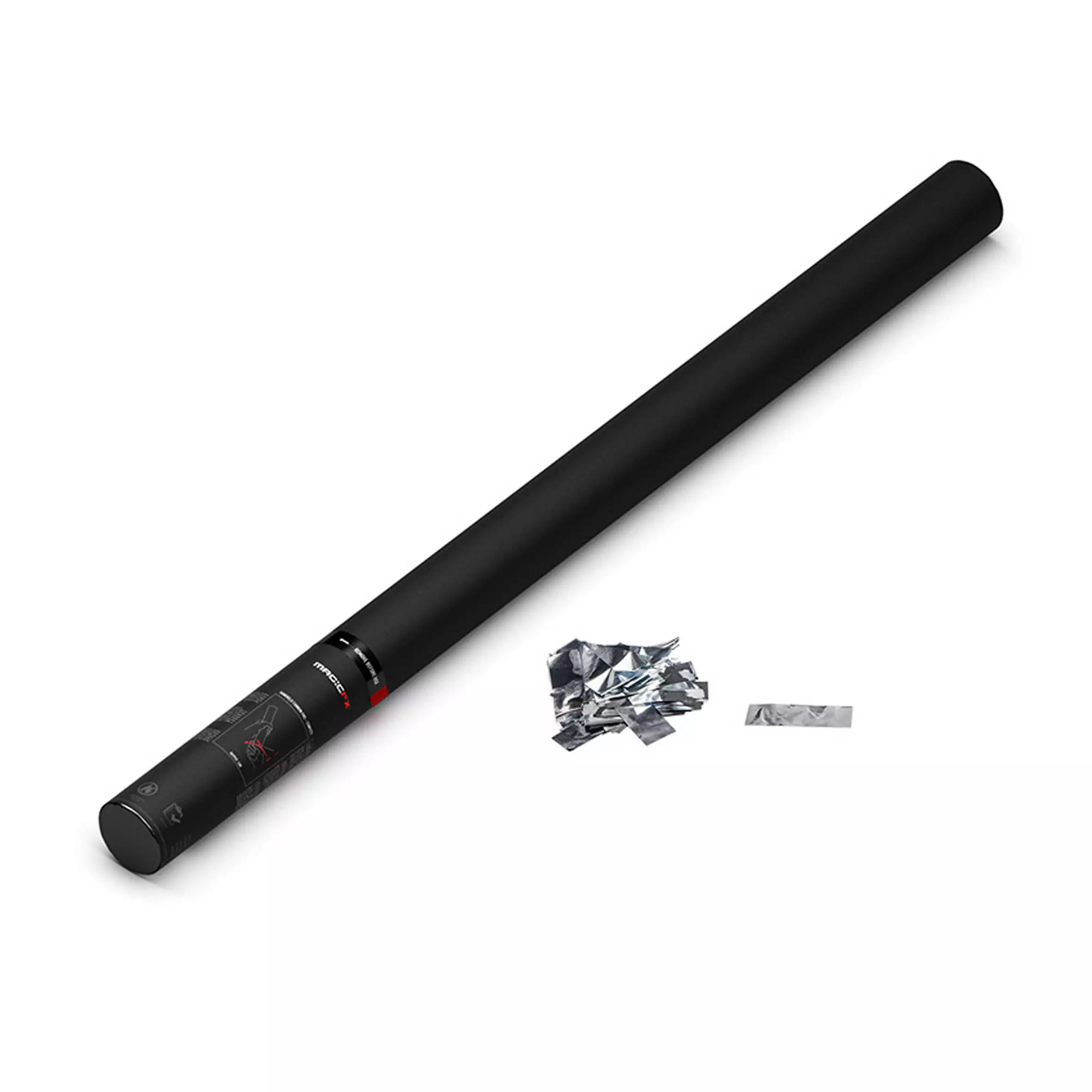 Filofx Handheld Confetti Cannon 80CM Silver