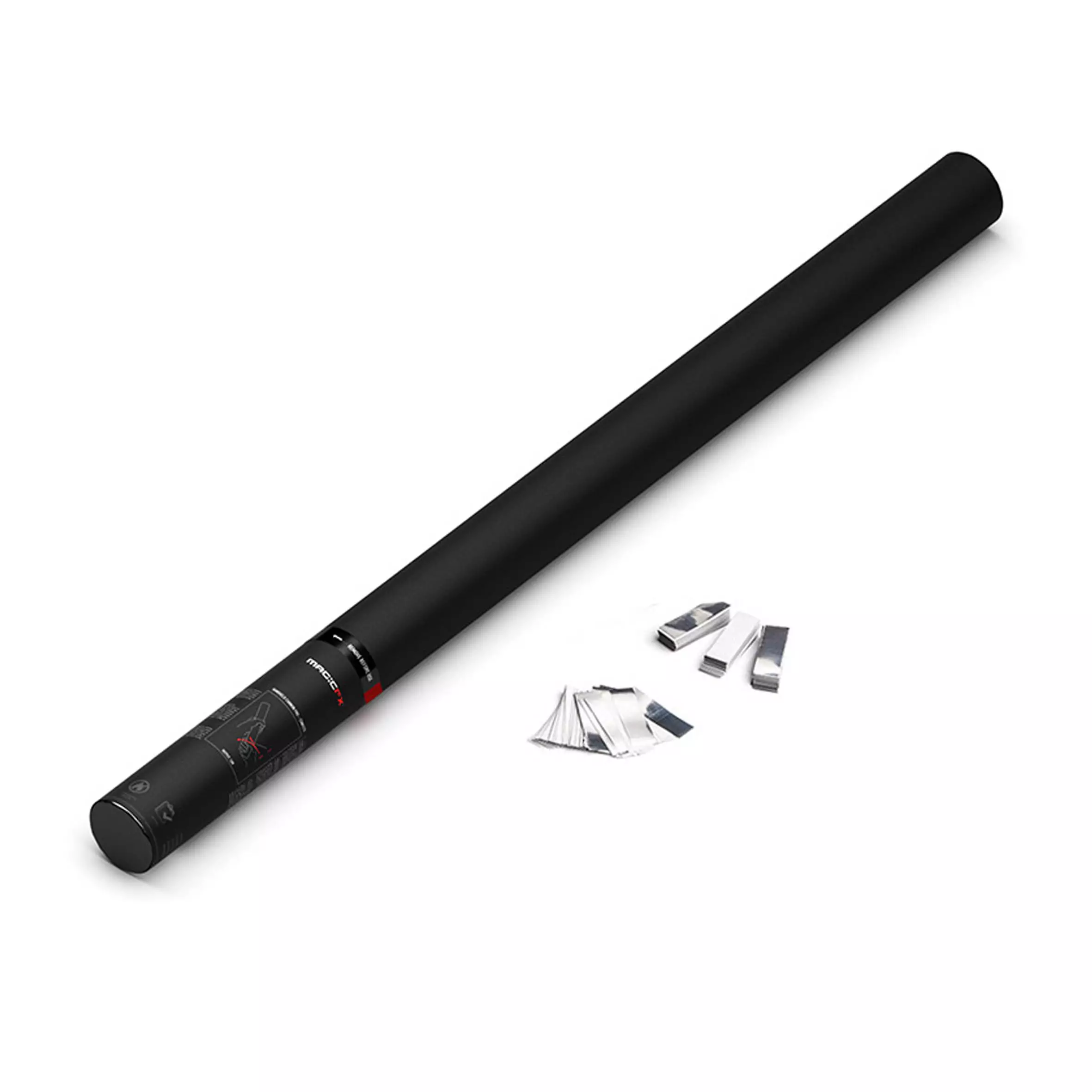 Magicfx Handheld Confetti Cannon 80CM White Silver