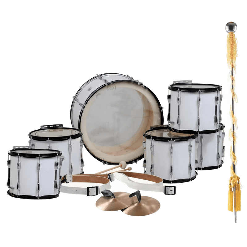 JD Percussion JDPD6 6PCS Marching Drum Set