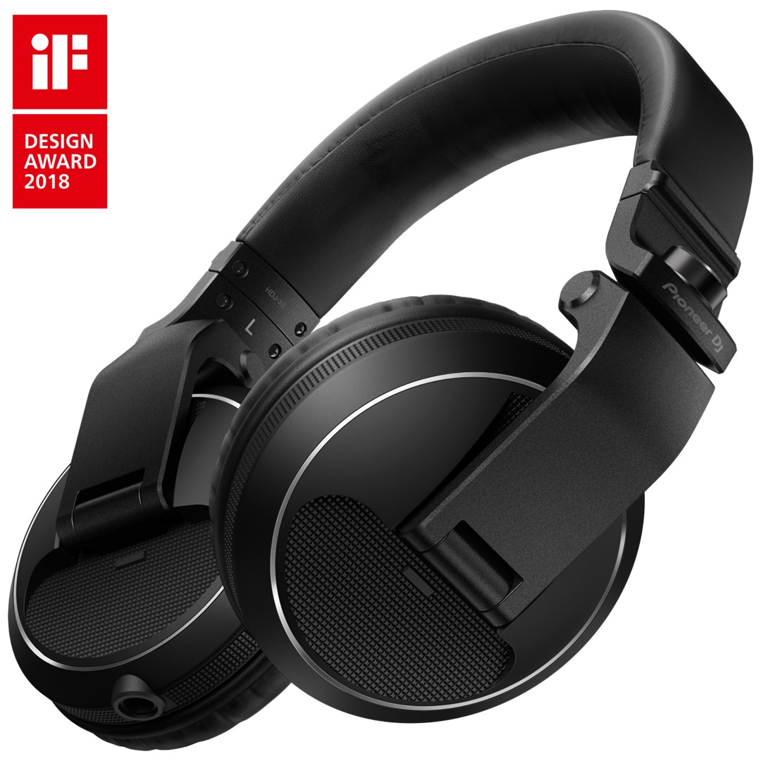 Pioneer DJ HDJ-X5-K OVER-EAR DJ Headphones IN Black