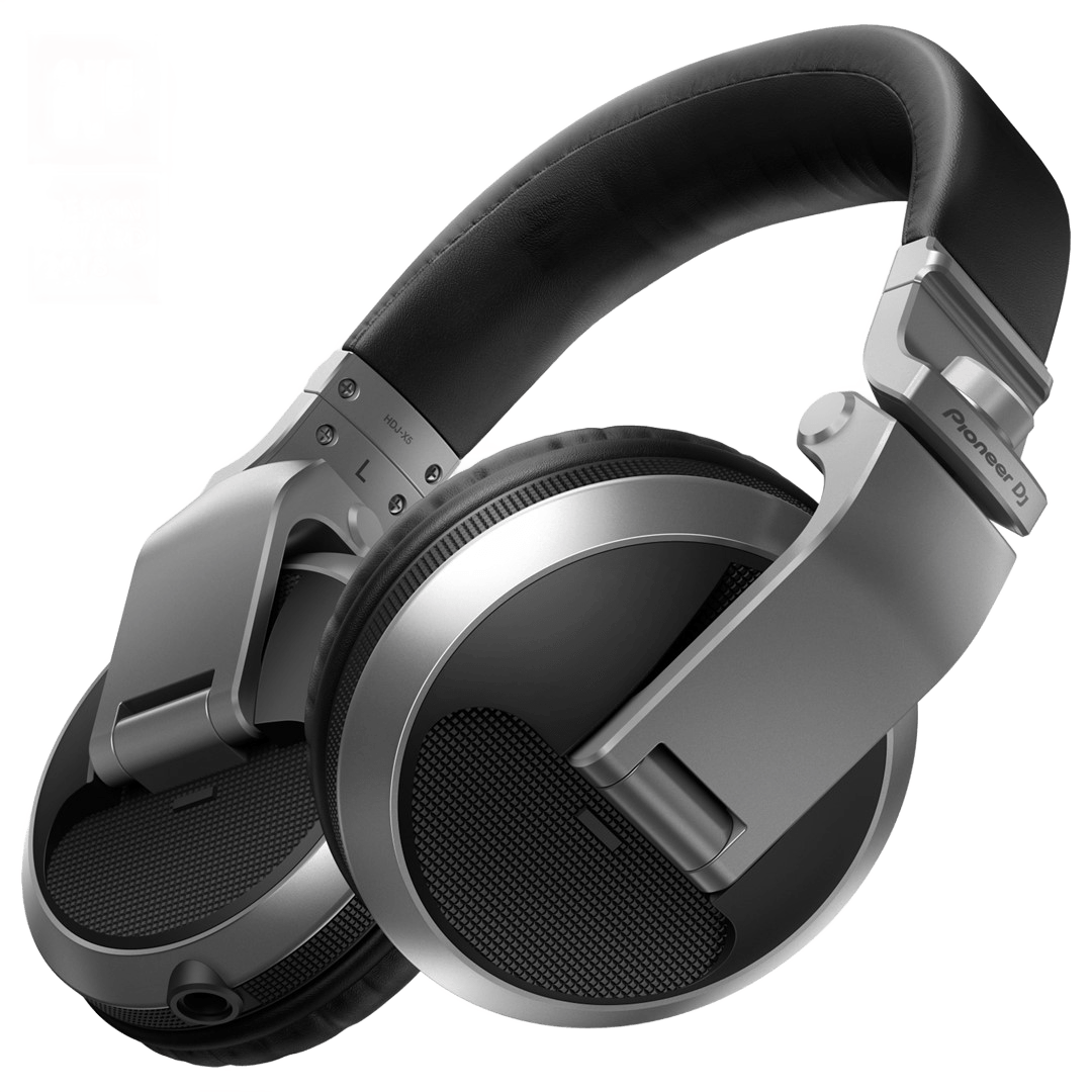 Pioneer DJ HDJ-X5-S OVER-EAR DJ Headphones IN Silver