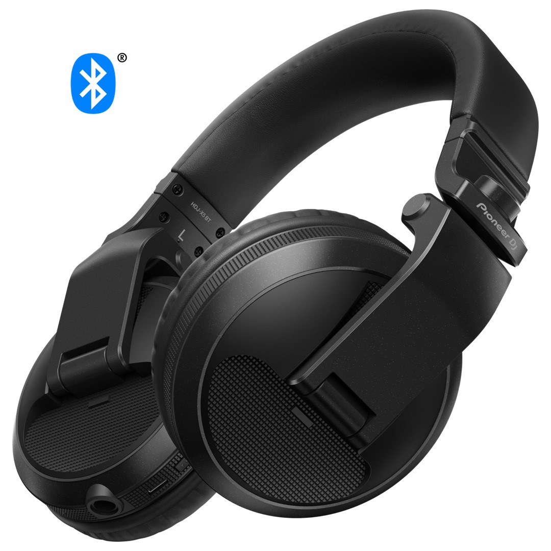 Pioneer DJ HDJ-X5BT OVER-EAR DJ Headphones WITH Bluetooth (Black)