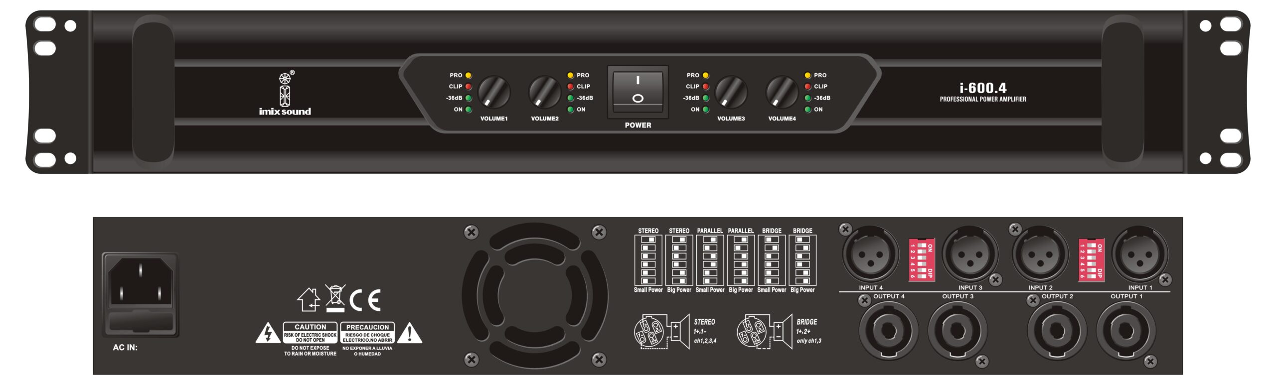 I-600.4 Power Amplifier